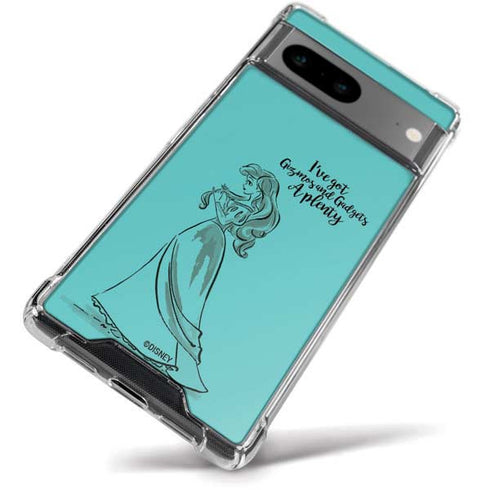 Disney Princess Ariel Gizmos and Gadgets Art Google Pixel 8a Clear Case